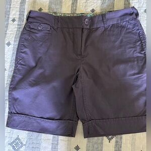 Dalia Collection Bermudas , comfortables color purple Modern Fit